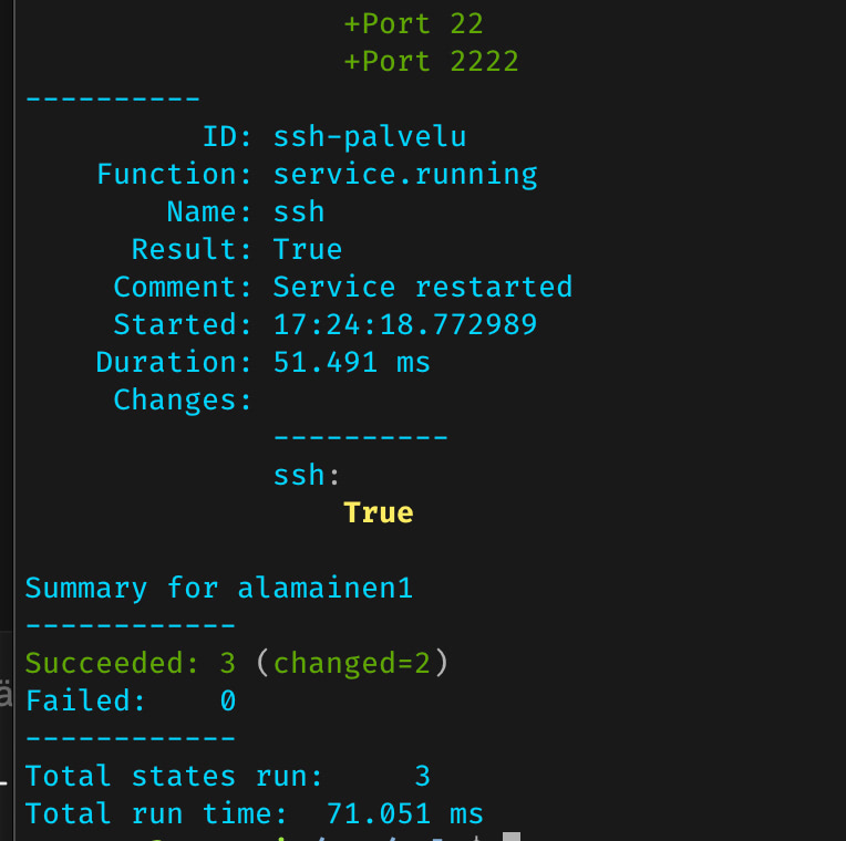 SSH config